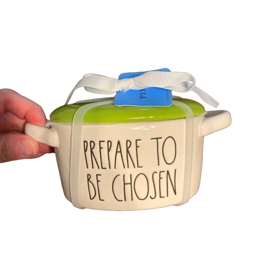 Rae Dunn Disney Pixar Toy Story Alien Mini Baker Prepare To Be Chosen Lidded NWT